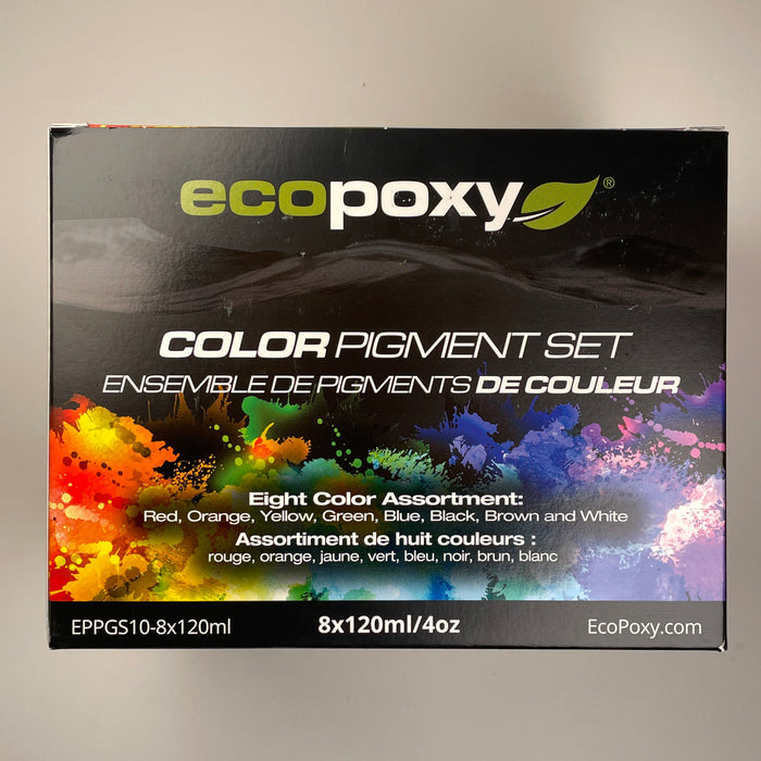 EcoPoxy Color Pigment Set- 8 x 120ml