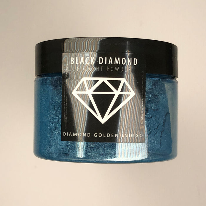 Diamond Golden Indigo- Black Diamond Metallic Pigment