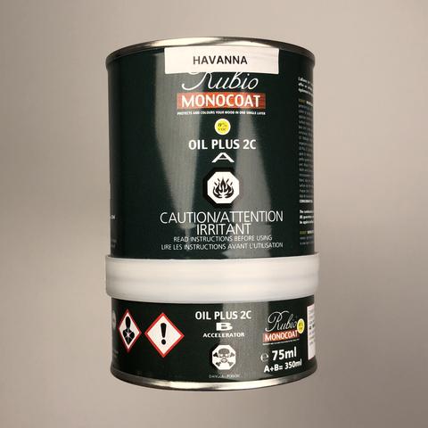 medium size oil can that can be resealed and reused for one hundgred and fifteen to one hundred and ninety square foot coverage depending on species of wood