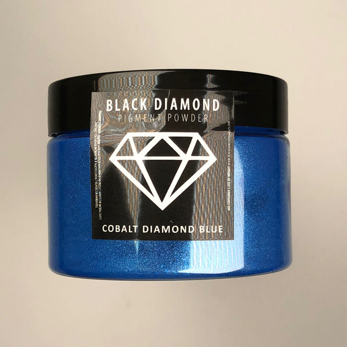 Cobalt Diamond Blue - Black Diamond Metallic Pigment