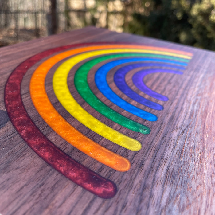 Rainbow Router Template (Clear Acrylic)