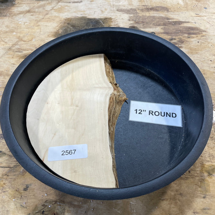 Box Elder Burl Slices Collection 3 (12" Round)