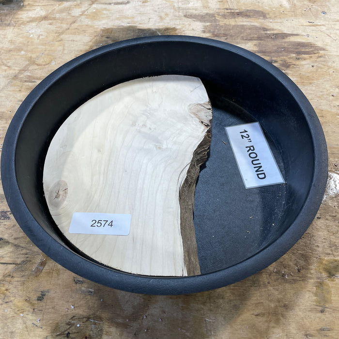 Box Elder Burl Slices Collection 3 (12" Round)