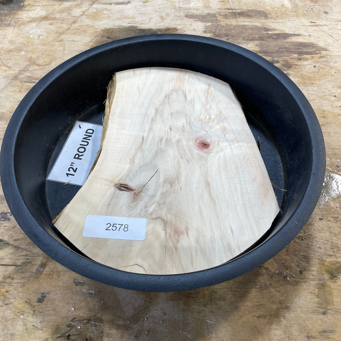 Box Elder Burl Slices Collection 3 (12" Round)