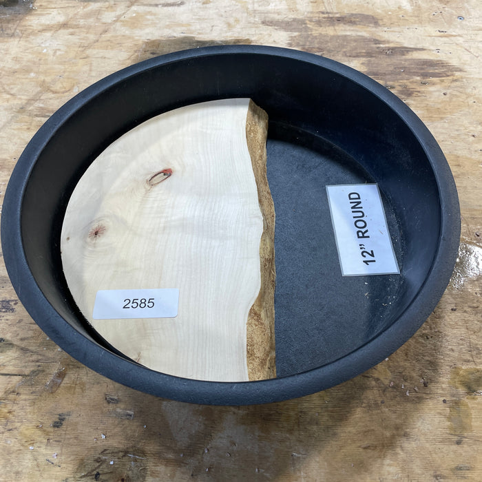 Box Elder Burl Slices Collection 3 (12" Round)