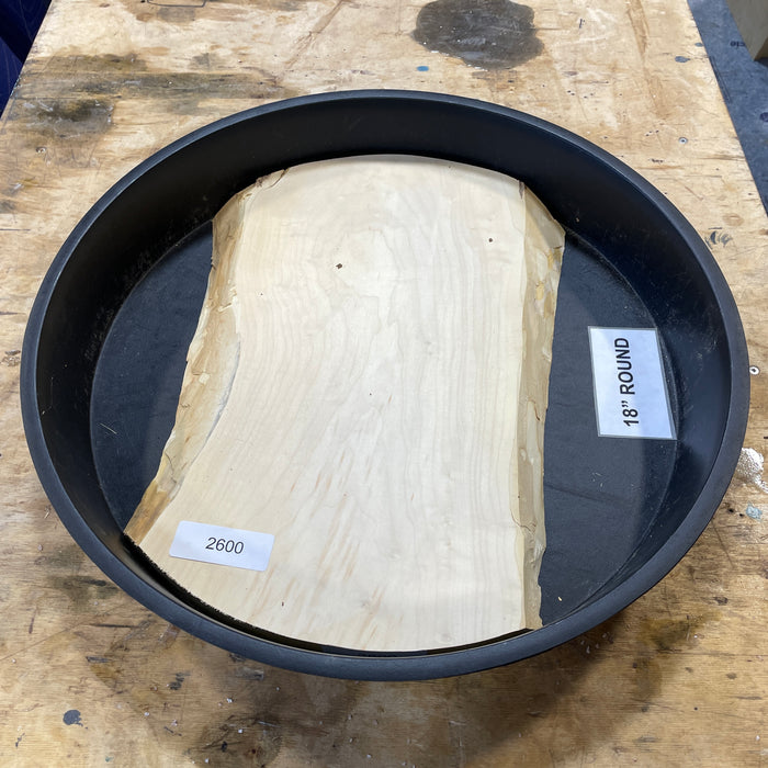 Box Elder Burl Slices Collection 1 (18" Round)