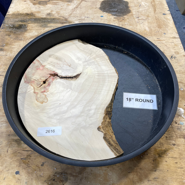 Box Elder Burl Slices Collection 1 (18" Round)