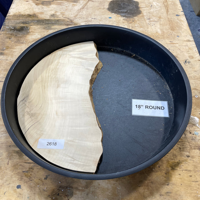 Box Elder Burl Slices Collection 1 (18" Round)