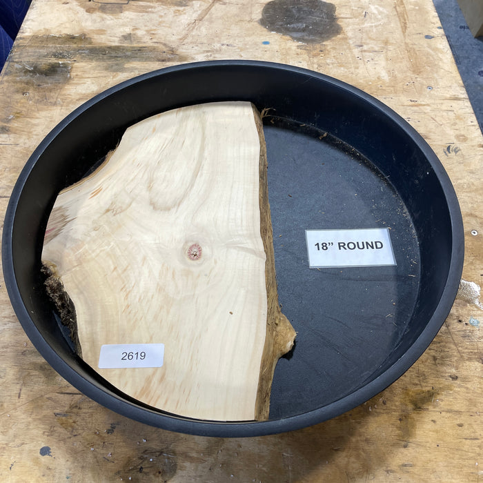 Box Elder Burl Slices Collection 1 (18" Round)