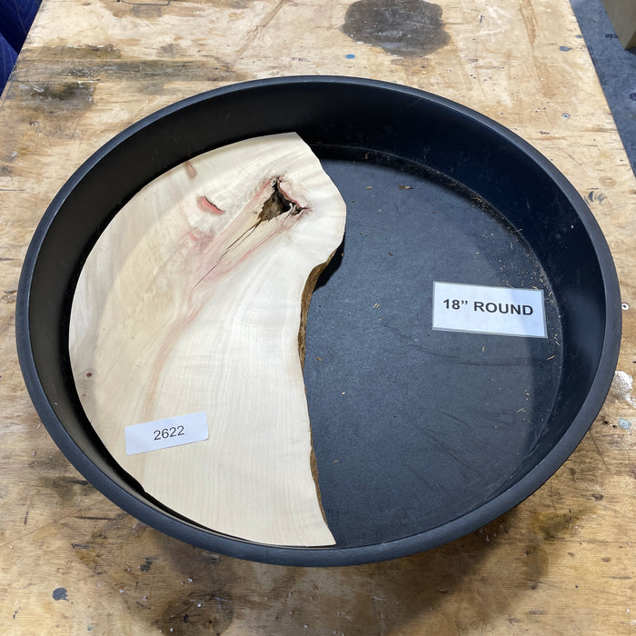 Box Elder Burl Slices Collection 1 (18" Round)