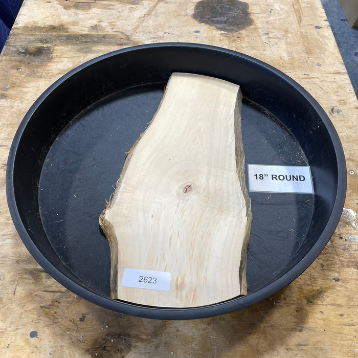 Box Elder Burl Slices Collection 1 (18" Round)