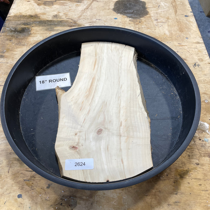 Box Elder Burl Slices Collection 1 (18" Round)