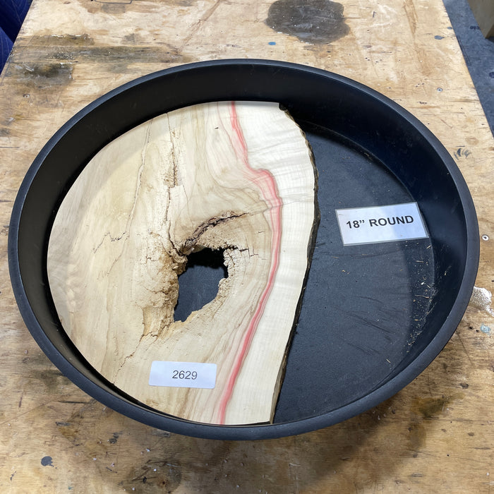 Box Elder Burl Slices Collection 1 (18" Round)