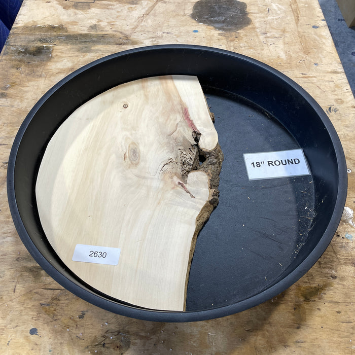 Box Elder Burl Slices Collection 1 (18" Round)