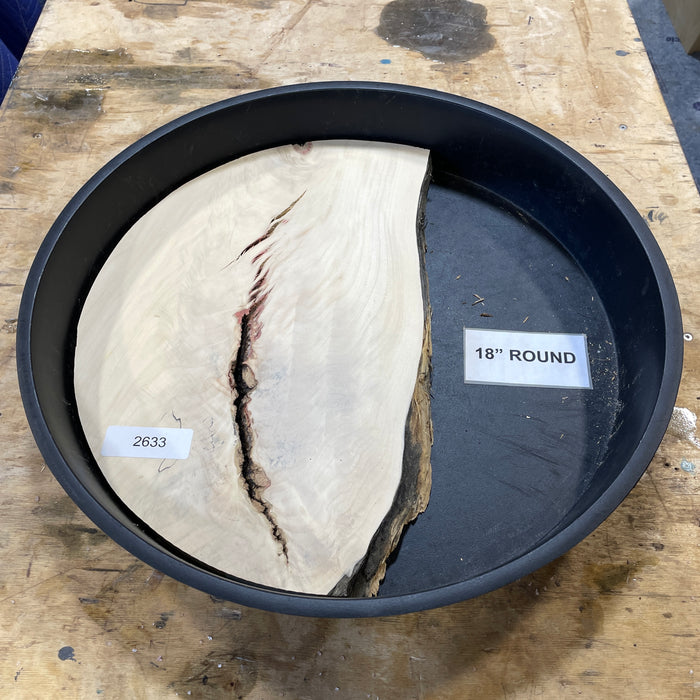 Box Elder Burl Slices Collection 1 (18" Round)