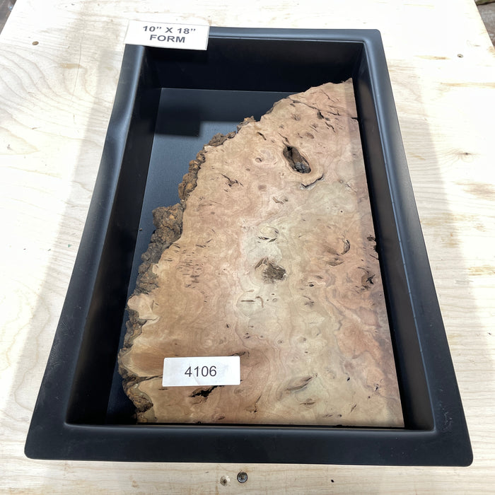 RARE Claro Walnut Burl (10" by 18")