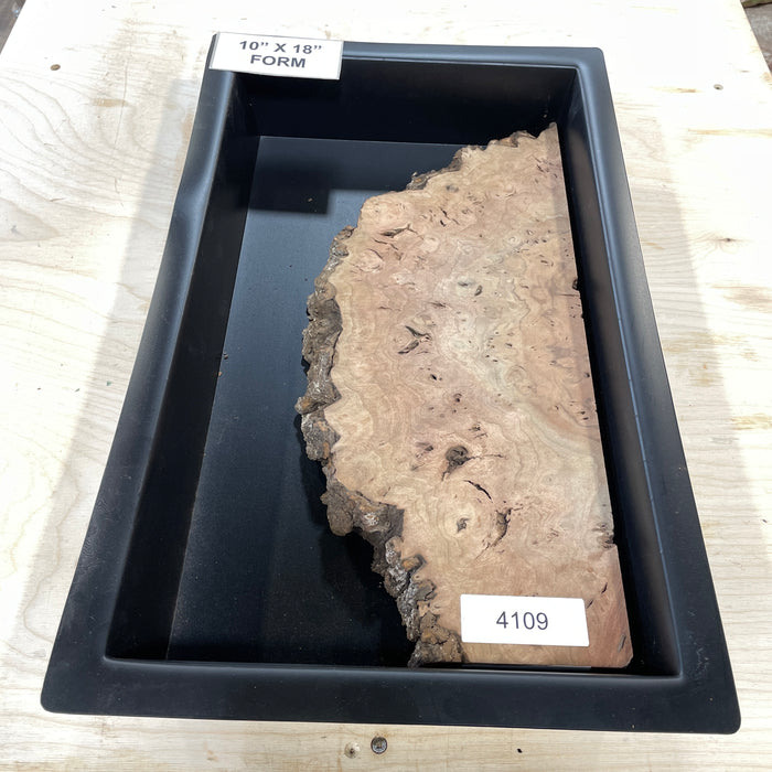 RARE Claro Walnut Burl (10" by 18")