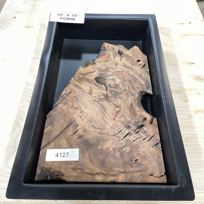 RARE Claro Walnut Burl (10" by 18")