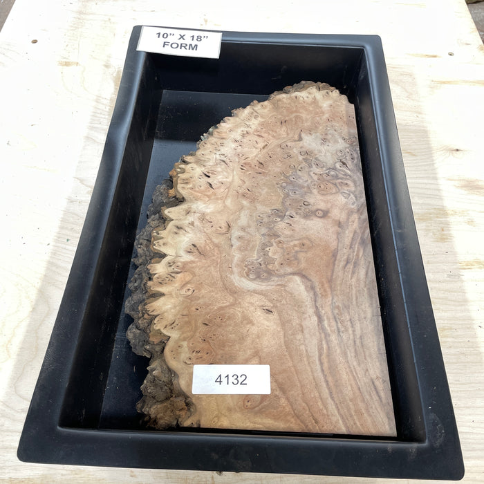 RARE Claro Walnut Burl (10" by 18")