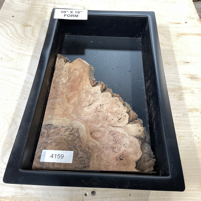 RARE Claro Walnut Burl Collection 2 (10" by 18")