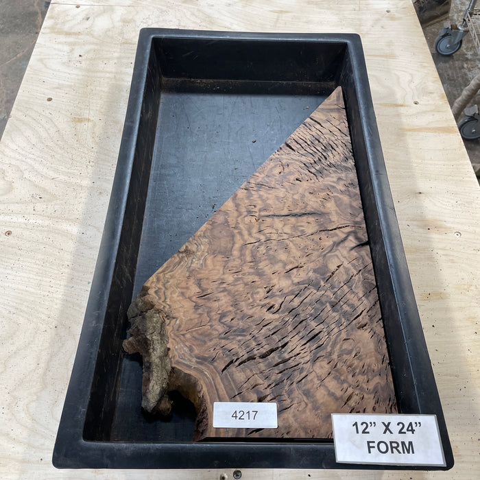 RARE Claro Walnut Burl (12" by 24")