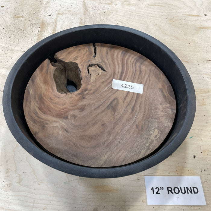 RARE Claro Walnut Burl (12" Round)