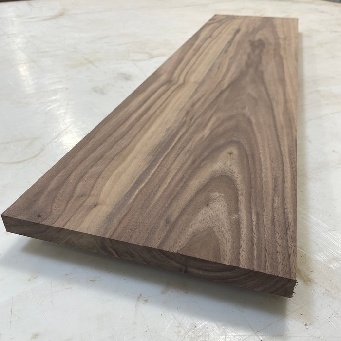 Walnut Wood Panels - 3/4" Solid Hardwood Boards for Shelves, Signs & DIY Projects