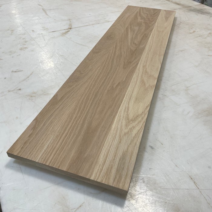 White Oak Wood Panels - 3/4" Solid Hardwood Boards for Shelves, Signs & DIY Projects