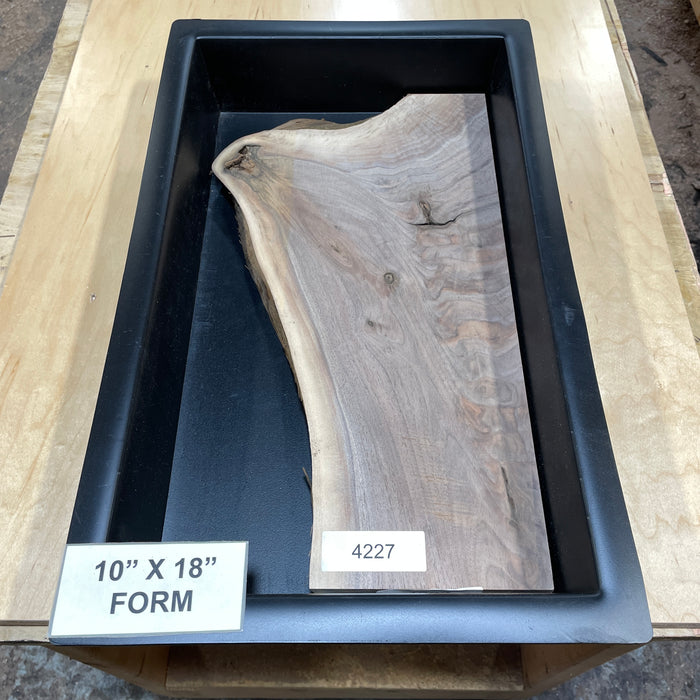 Walnut Wood Slices for Epoxy Projects – 10" x 18" Mold Layout Collection 1