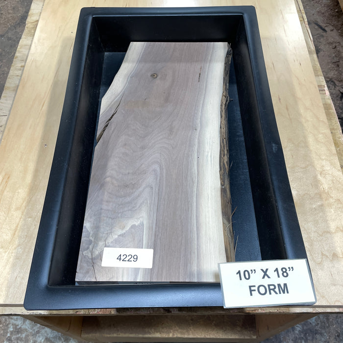 Walnut Wood Slices for Epoxy Projects – 10" x 18" Mold Layout Collection 1