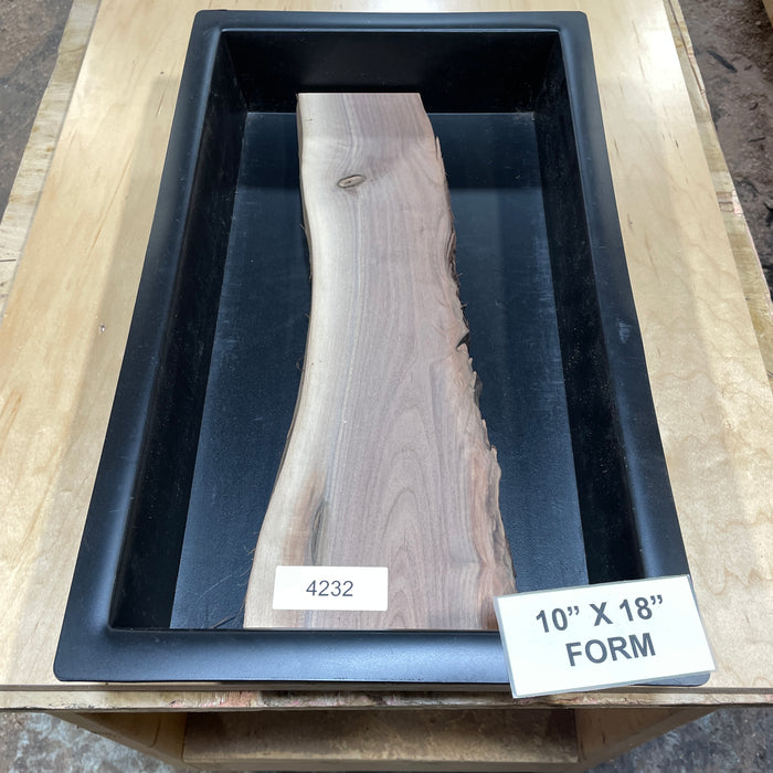 Walnut Wood Slices for Epoxy Projects – 10" x 18" Mold Layout Collection 1