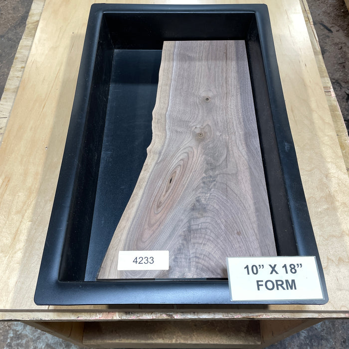Walnut Wood Slices for Epoxy Projects – 10" x 18" Mold Layout Collection 1