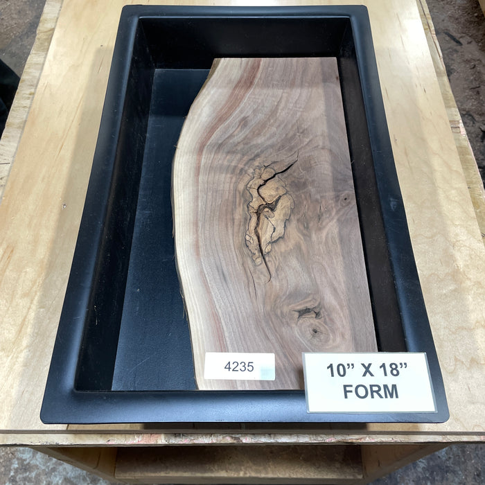 Walnut Wood Slices for Epoxy Projects – 10" x 18" Mold Layout Collection 1
