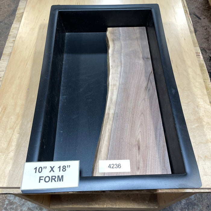 Walnut Wood Slices for Epoxy Projects – 10" x 18" Mold Layout Collection 1