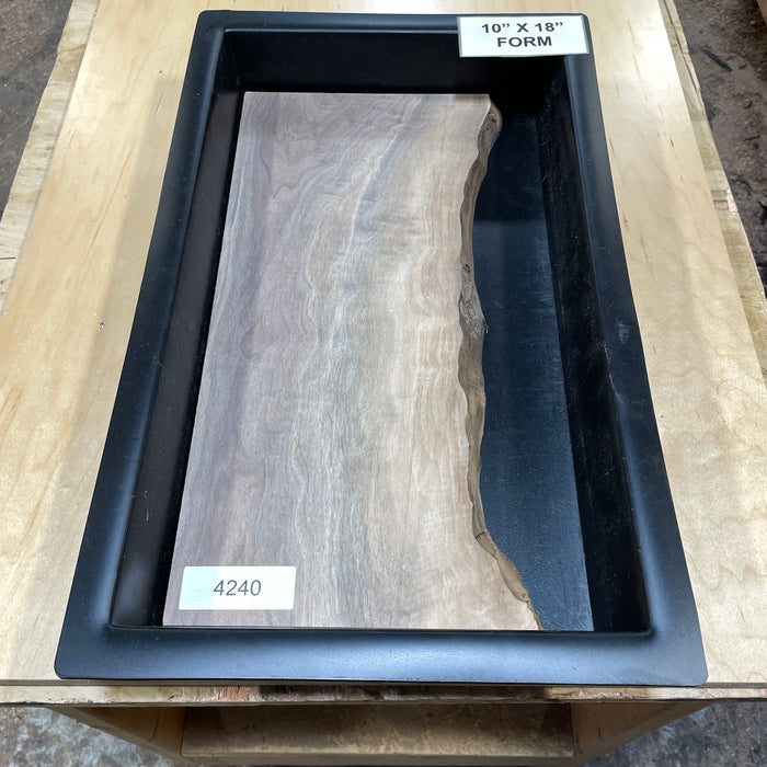 Walnut Wood Slices for Epoxy Projects – 10" x 18" Mold Layout Collection 1