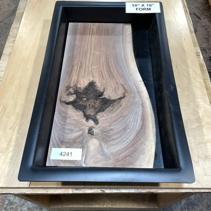 Walnut Wood Slices for Epoxy Projects – 10" x 18" Mold Layout Collection 1