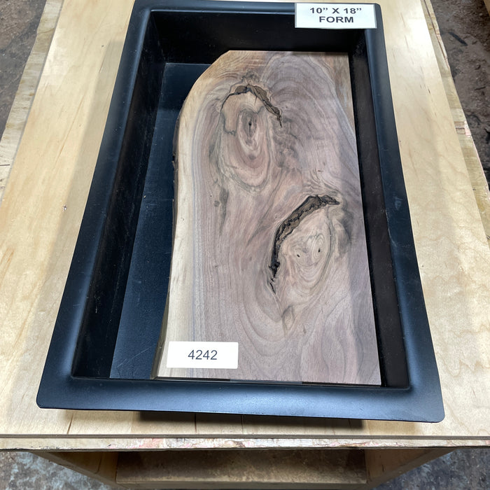 Walnut Wood Slices for Epoxy Projects – 10" x 18" Mold Layout Collection 1