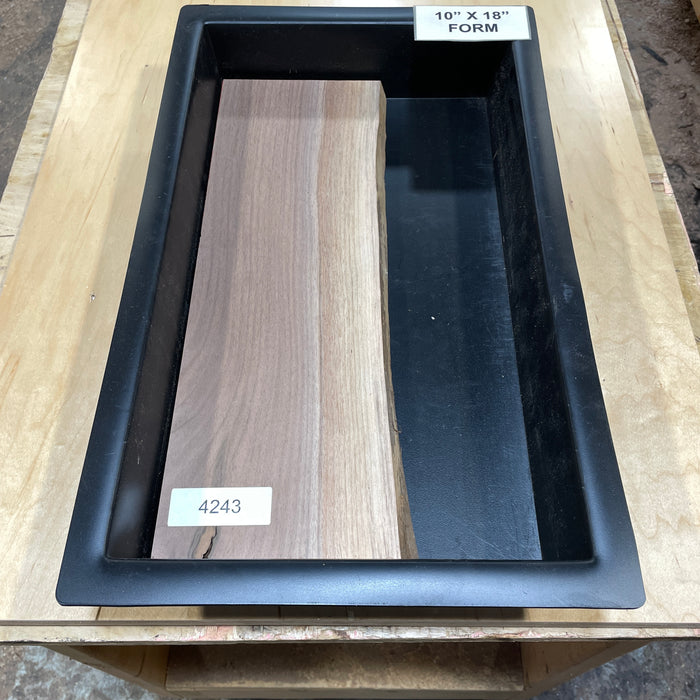 Walnut Wood Slices for Epoxy Projects – 10" x 18" Mold Layout Collection 1