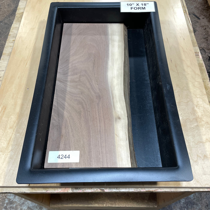 Walnut Wood Slices for Epoxy Projects – 10" x 18" Mold Layout Collection 1
