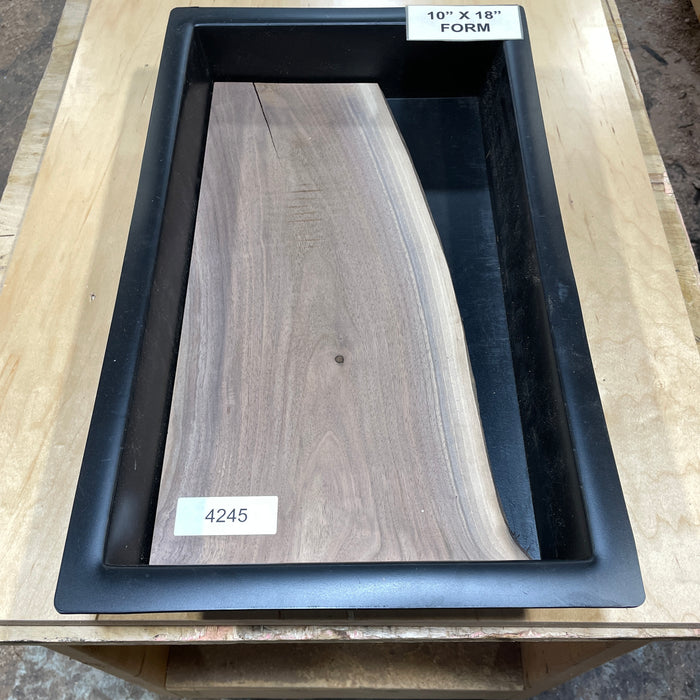 Walnut Wood Slices for Epoxy Projects – 10" x 18" Mold Layout Collection 1