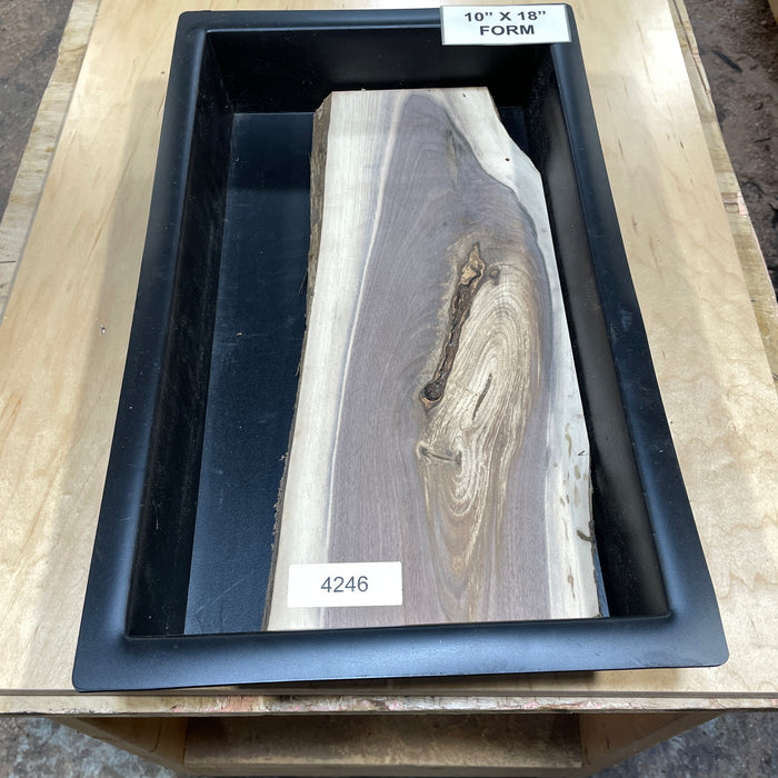 Walnut Wood Slices for Epoxy Projects – 10" x 18" Mold Layout Collection 1