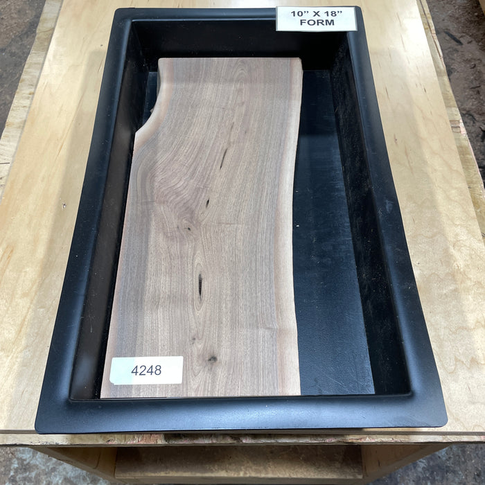 Walnut Wood Slices for Epoxy Projects – 10" x 18" Mold Layout Collection 1