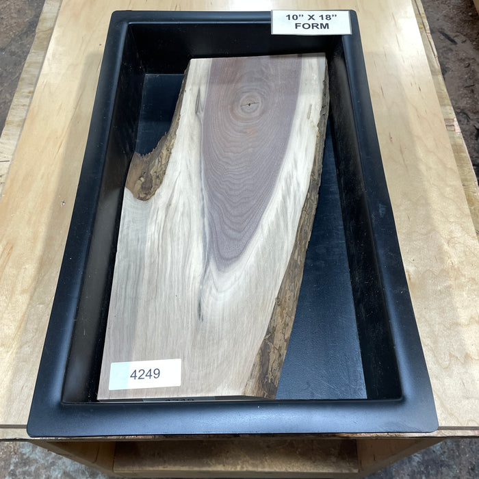 Walnut Wood Slices for Epoxy Projects – 10" x 18" Mold Layout Collection 1