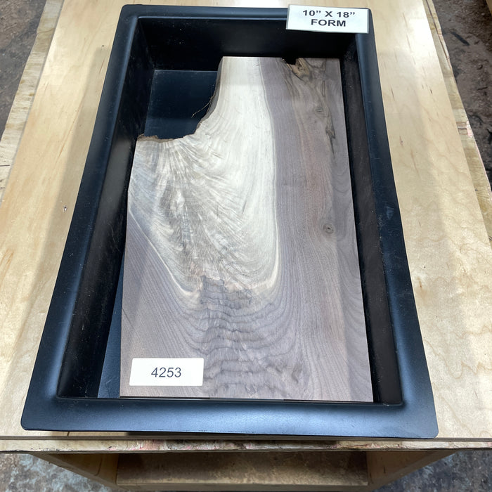 Walnut Wood Slices for Epoxy Projects – 10" x 18" Mold Layout Collection 1