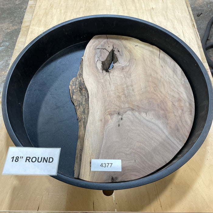 Walnut Slices Collection 2 (18" Round)