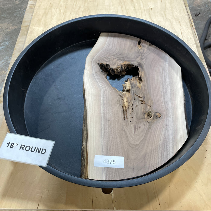 Walnut Slices Collection 2 (18" Round)