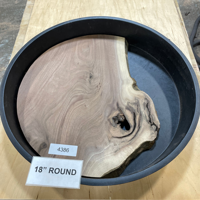 Walnut Slices Collection 2 (18" Round)