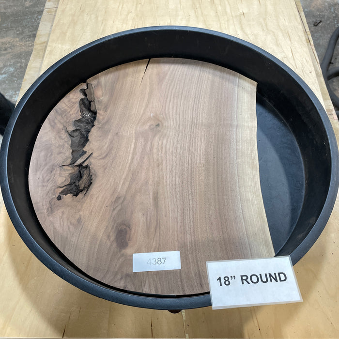 Walnut Slices Collection 2 (18" Round)