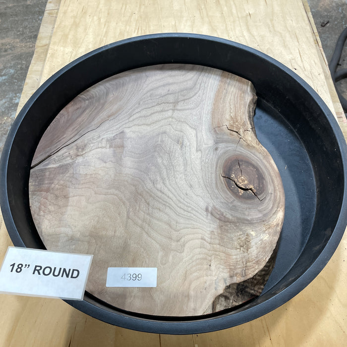 Walnut Slices Collection 2 (18" Round)