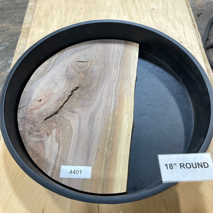 Walnut Slices Collection 2 (18" Round)